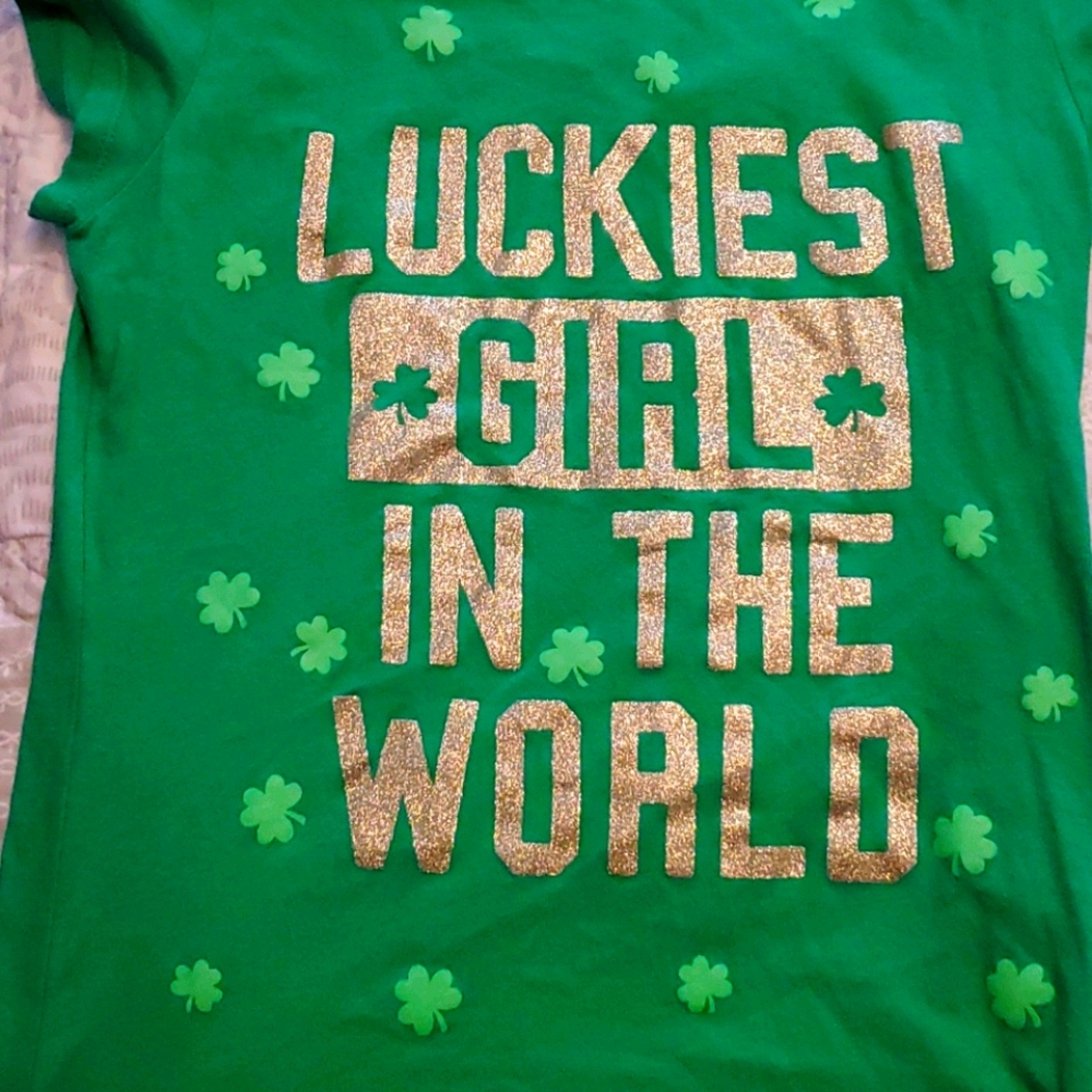St Patrick Day shirt for Girls